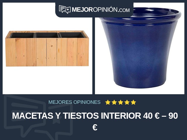 Macetas y tiestos Interior 40 € – 90 €
