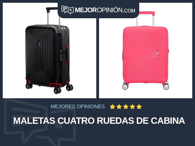 Maletas Cuatro ruedas De cabina