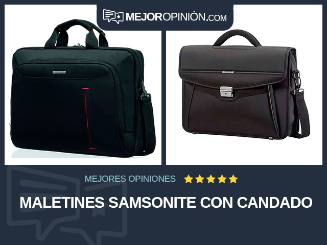 Maletines Samsonite Con candado