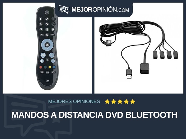Mandos a distancia DVD Bluetooth