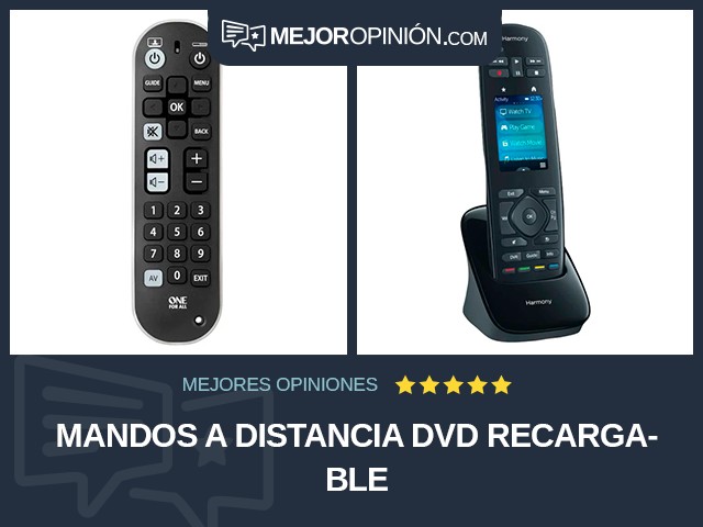 Mandos a distancia DVD Recargable