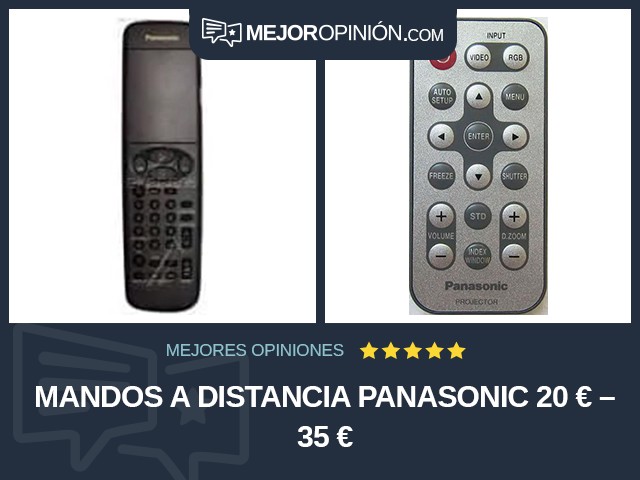 Mandos a distancia Panasonic 20 € – 35 €