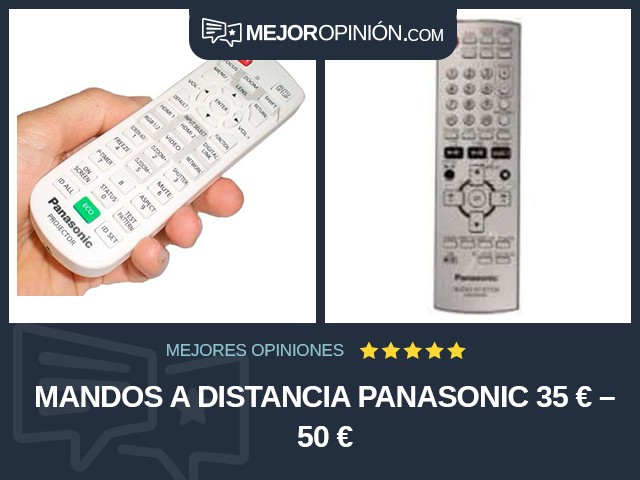 Mandos a distancia Panasonic 35 € – 50 €