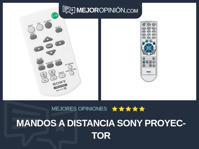 Mandos a distancia Sony Proyector