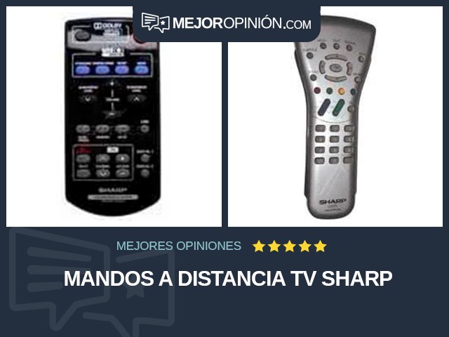 Mandos a distancia TV Sharp