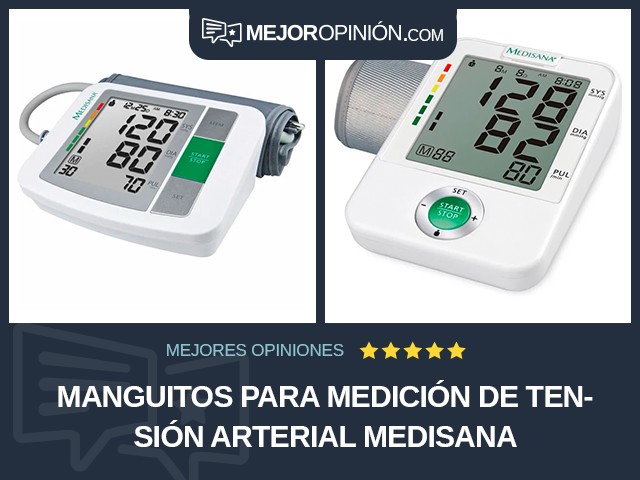 Manguitos para medición de tensión arterial Medisana