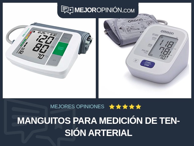 Manguitos para medición de tensión arterial