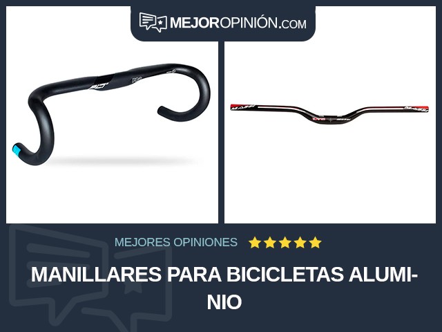 Manillares para bicicletas Aluminio