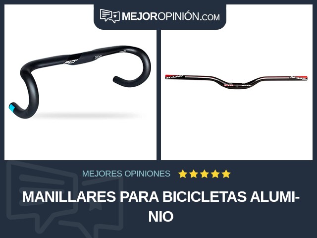 Manillares para bicicletas Aluminio