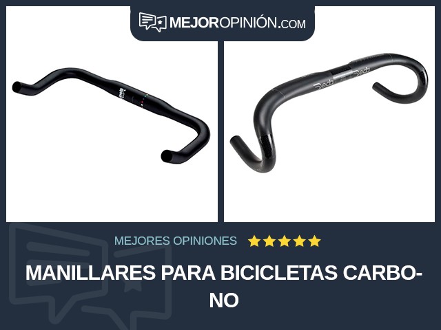 Manillares para bicicletas Carbono