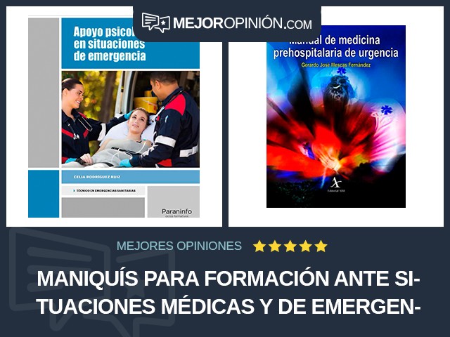 Maniquís para formación ante situaciones médicas y de emergencia