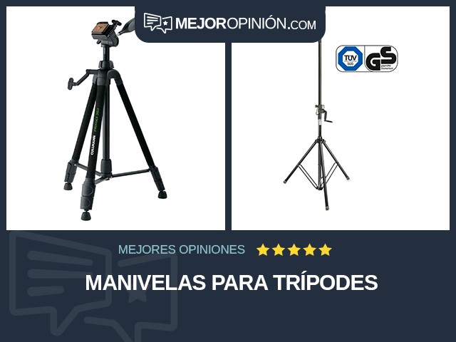 Manivelas para trípodes