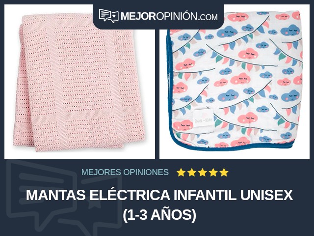 Mantas Eléctrica Infantil unisex (1-3 años)