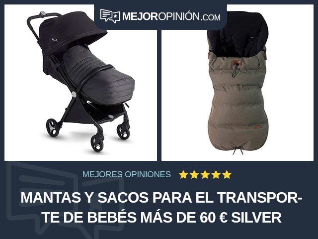 Mantas y sacos para el transporte de bebés Más de 60 € Silver Cross