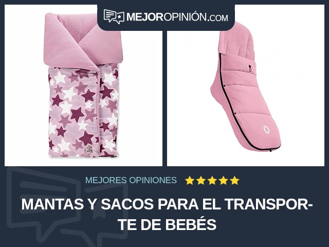 Mantas y sacos para el transporte de bebés