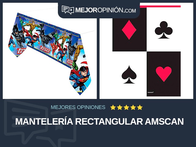 Mantelería Rectangular Amscan