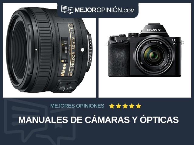 Manuales de cámaras y ópticas