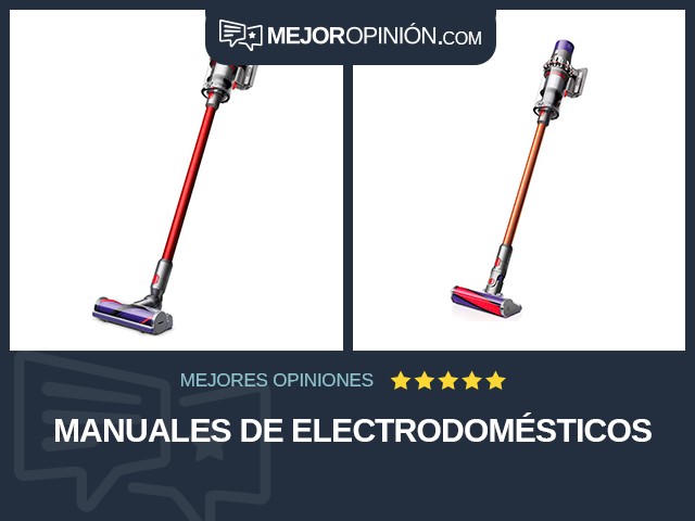 Manuales de electrodomésticos