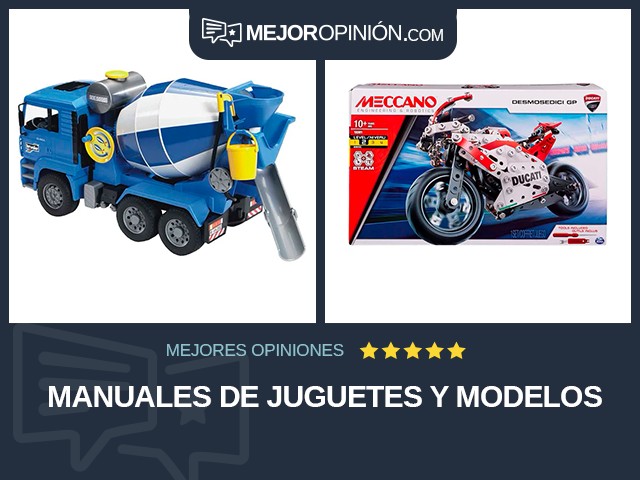 Manuales de juguetes y modelos