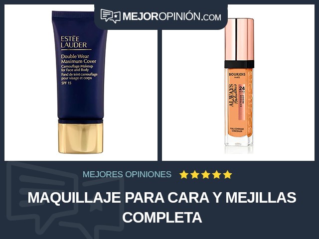 Maquillaje para cara y mejillas Completa