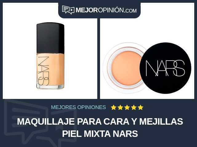 Maquillaje para cara y mejillas Piel mixta NARS