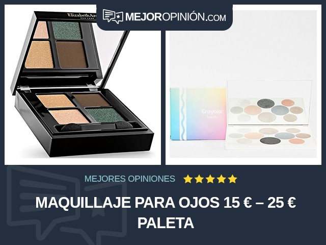 Maquillaje para ojos 15 € – 25 € Paleta