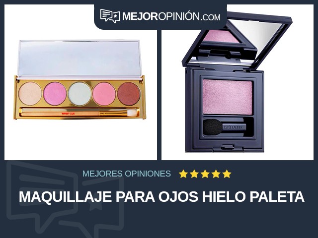 Maquillaje para ojos Hielo Paleta