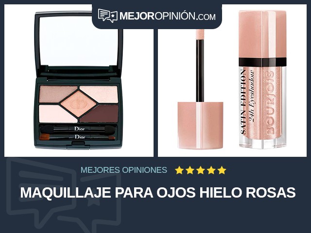 Maquillaje para ojos Hielo Rosas