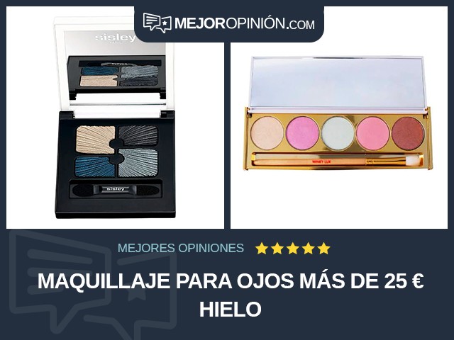 Maquillaje para ojos Más de 25 € Hielo