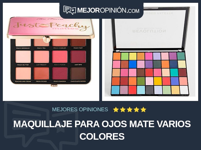 Maquillaje para ojos Mate Varios colores