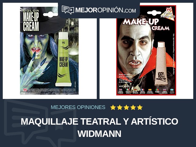 Maquillaje teatral y artístico Widmann