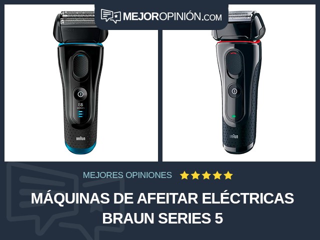 Máquinas de afeitar eléctricas Braun Series 5