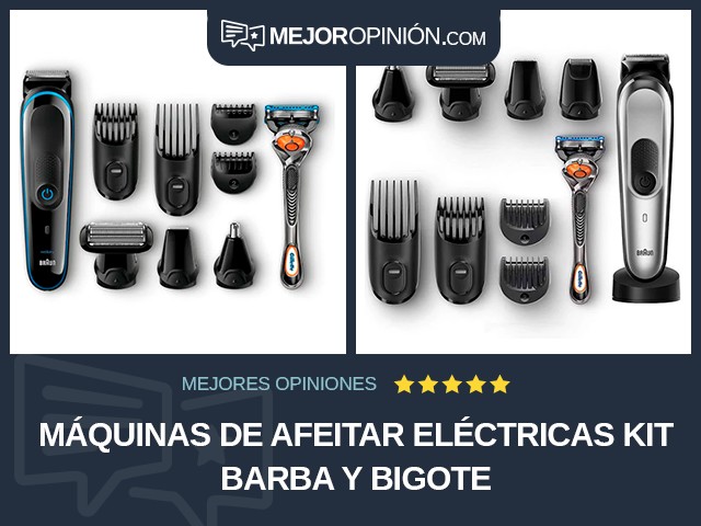 Máquinas de afeitar eléctricas Kit Barba y bigote