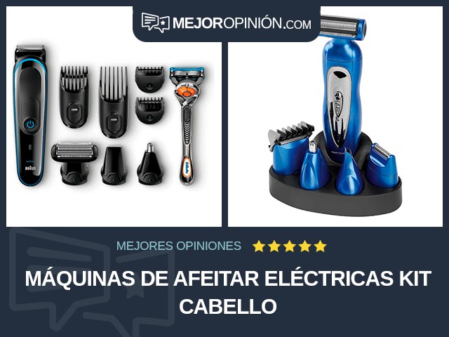 Máquinas de afeitar eléctricas Kit Cabello