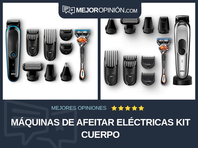 Máquinas de afeitar eléctricas Kit Cuerpo