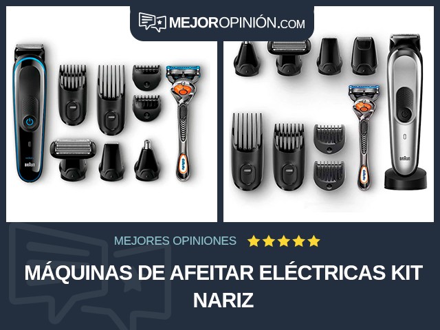Máquinas de afeitar eléctricas Kit Nariz