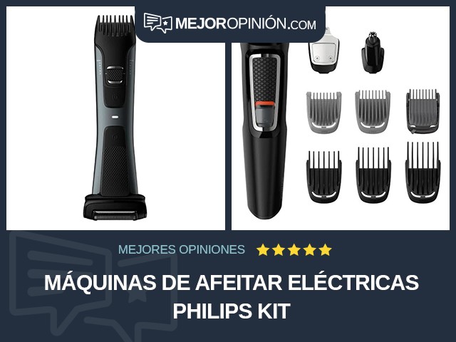 Máquinas de afeitar eléctricas Philips Kit