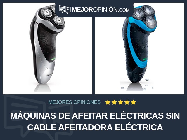 Máquinas de afeitar eléctricas Sin cable Afeitadora eléctrica