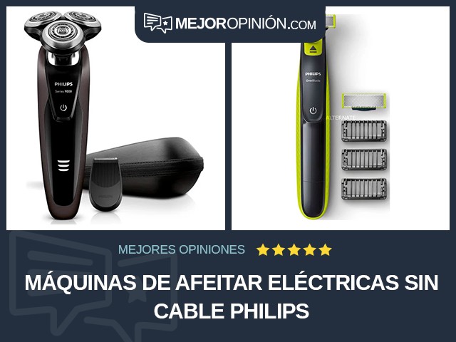 Máquinas de afeitar eléctricas Sin cable Philips