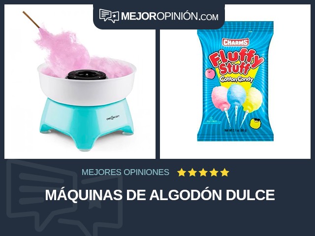 Máquinas de algodón dulce