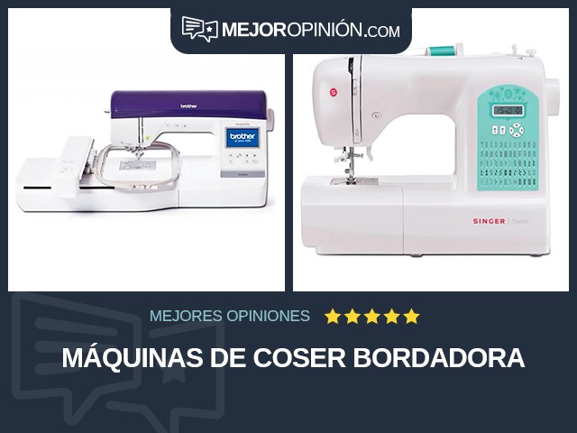 Máquinas de coser Bordadora