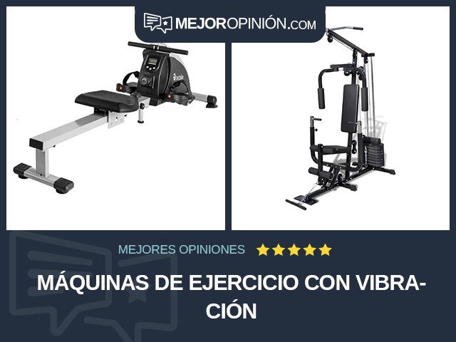 Máquinas de ejercicio con vibración