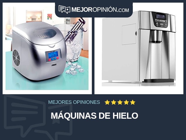 Máquinas de hielo