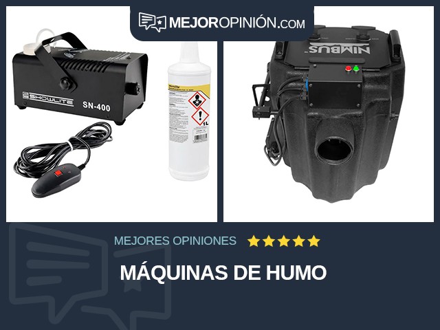 Máquinas de humo