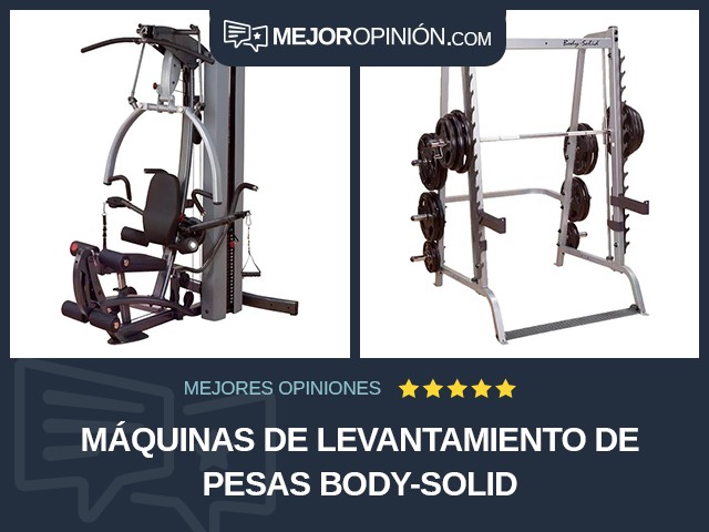Máquinas de levantamiento de pesas Body-Solid
