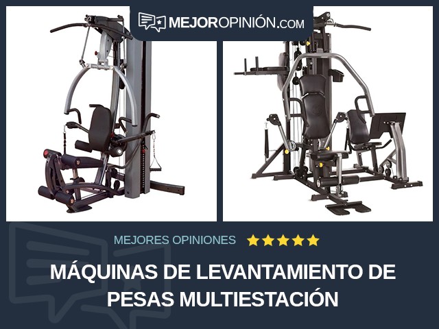 Máquinas de levantamiento de pesas Multiestación