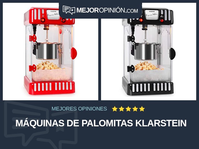 Máquinas de palomitas Klarstein