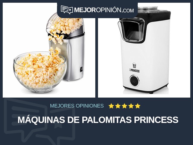 Máquinas de palomitas Princess