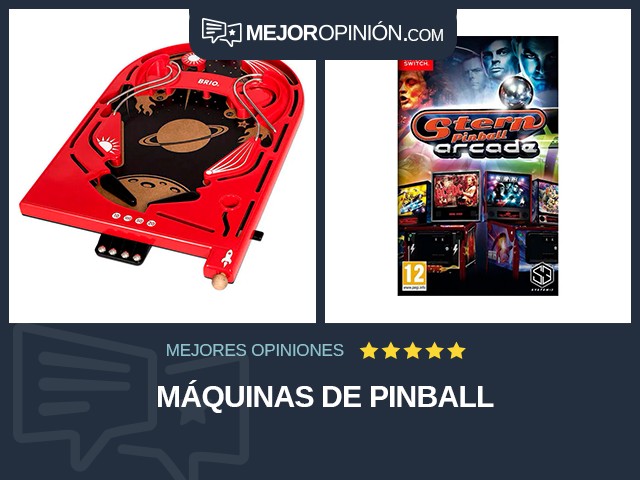 Máquinas de pinball