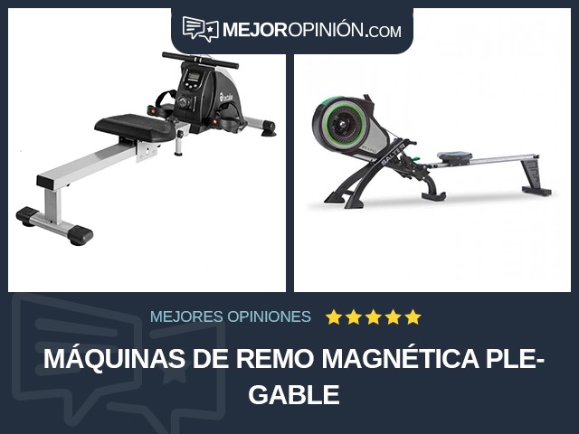 Máquinas de remo Magnética Plegable